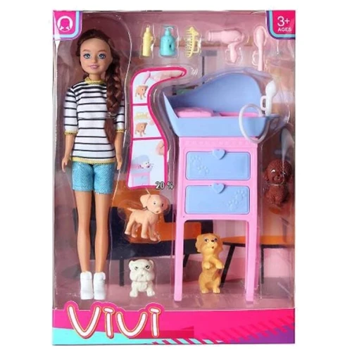 Кукла Vivi набор грумера 23 см (56802)
