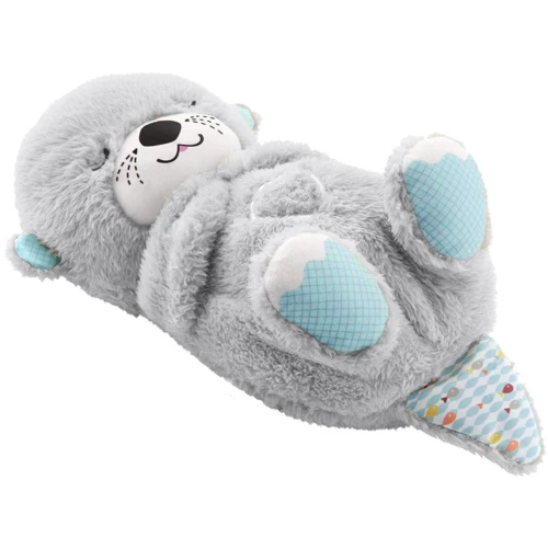 Мягкая игрушка ночник Bambi Дышащая выдра l.grey (2284-25 l.gr.): Режим подсветки Тёплый свет