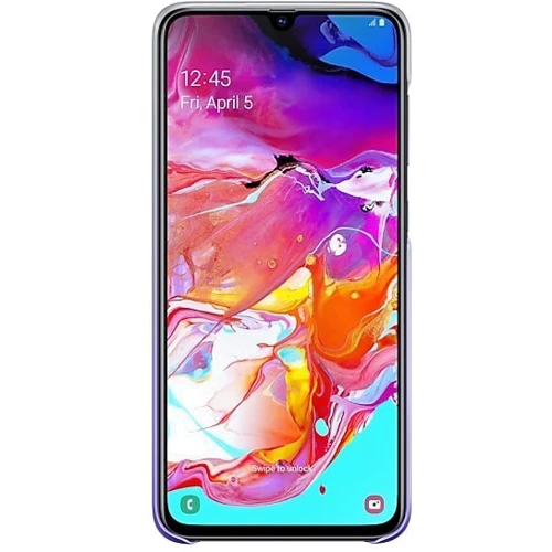 Чехол для телефонов Samsung Gradation Cover Violet (EF-AA705CVEGRU) for Samsung A705 Galaxy A70: Тип накладка на заднюю часть