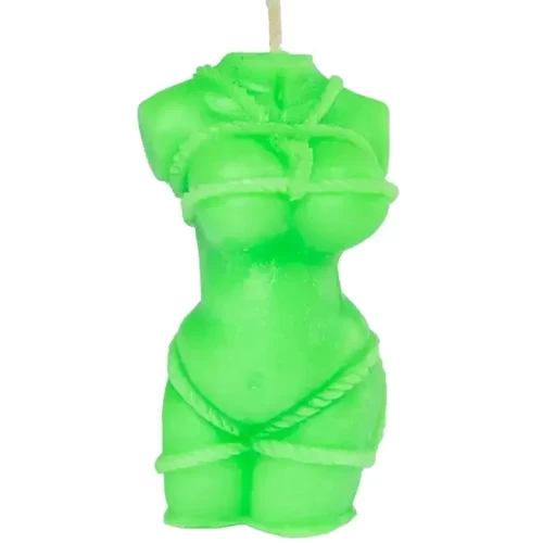 Свеча LOVE FLAME - Shibari I Green Fluor, CPS09-GREEN