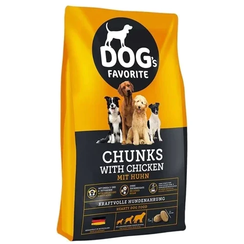 Сухой корм для собак Happy Dog Dogs Favorite Chunks с курицей 15 кг (60946)