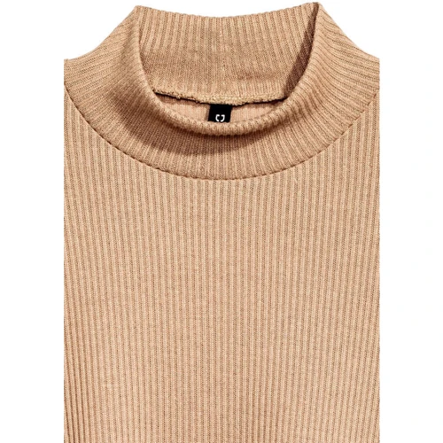 Водолазка H&M 4211554 40 бежевая: Состав Полиэстер