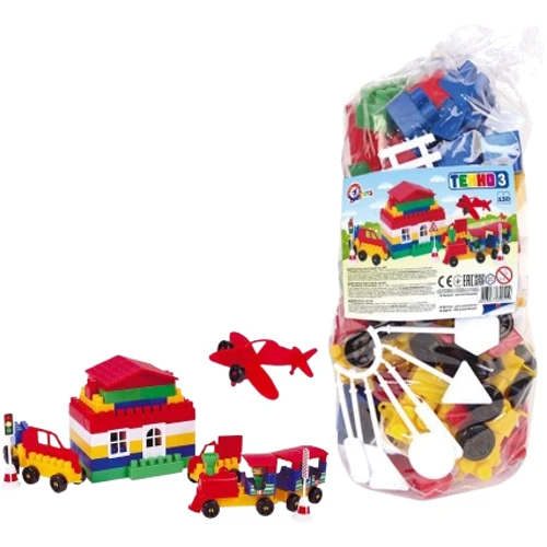 Конструктор №3 ТехноК Toys 130 деталей (0519)