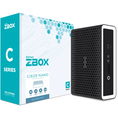 Персональный компьютер (ПК) Zotac ZBOX CI629 Nano (ZBOX-CI629NANO-BE)