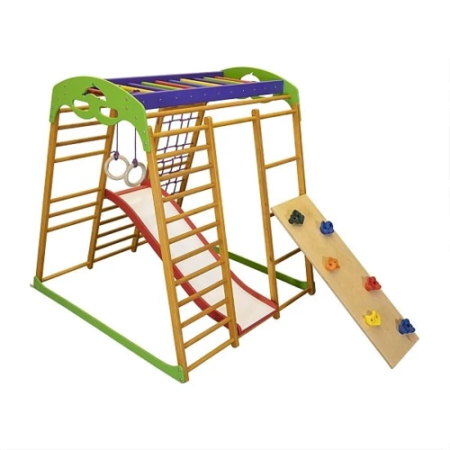 Детский спортивный комплекс для квартиры SportBaby Карамелька Plus 7: Производитель SportBaby