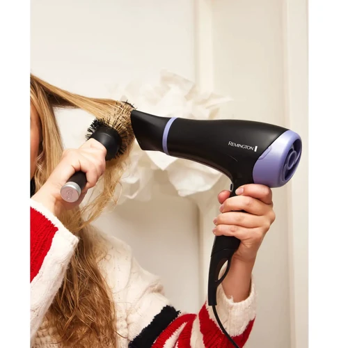 Фен Remington D3016GP: Дополнительные параметры Подача холодного воздуха, Петля для подвешивания, Мощные, Концентратор, Съемная задняя решетка, Ионизация