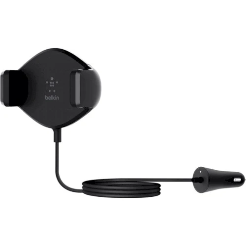 Держатель Belkin Car Holder Wireless Charger Air Vent 10W (F7U053BTBLK)