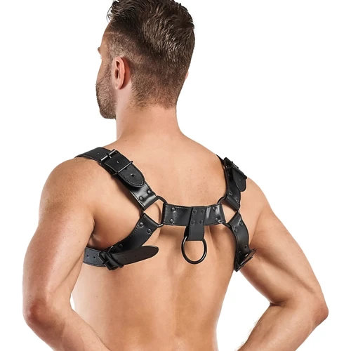 Портупея Bedroom Fantasies Bruno Chest Bulldog Harness - Black