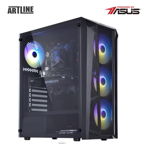 Персональный компьютер (ПК) ARTLINE Home H55 (H55v14): Видеокартка Radeon RX 6600 8GB