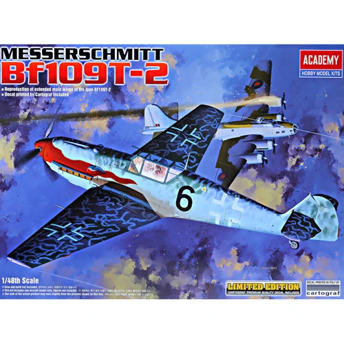 Самолет ACADEMY Мессершмитт BF-109 T-2