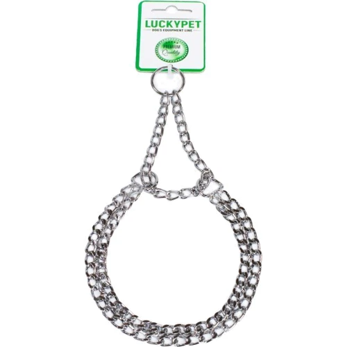 Нашийник-зашморг Lucky Pet подвійний 2x40 см (4820224215099)