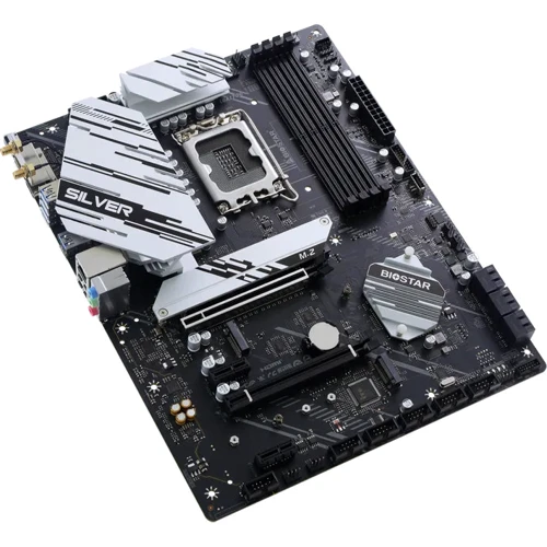 BIOSTAR Z790A-SILVER: Оперативна пам'ять 4xDDR5 7200+ МГц, до 192 ГБ