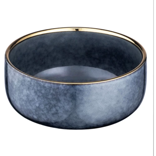 Салатник Ardesto Andria кераміка 750 мл 15.1 см синьо-сірий (AR2915AB)