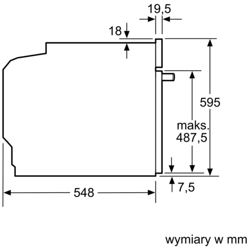 Духовой шкаф электрический Siemens HB655GNS1: Мощность подключения, Вт 3600