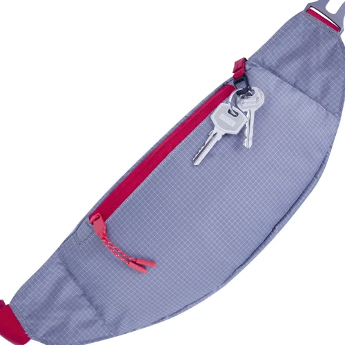 Сумка на пояс RivaCase серая (5215 (Grey/red)) фото 13