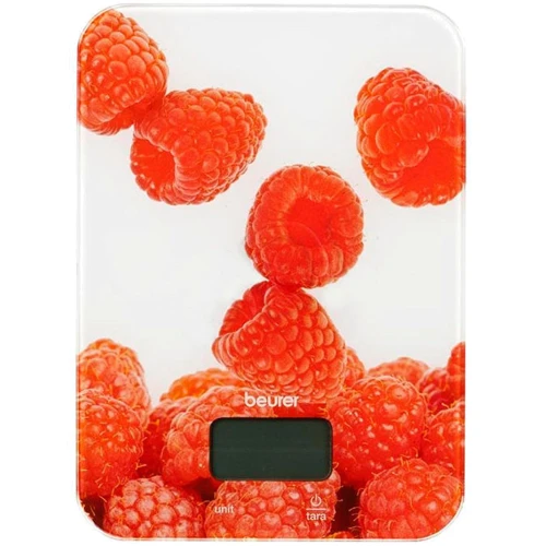 Весы кухонные Beurer KS 19 berry: Тип конструкции с плоской плaтформой настольные