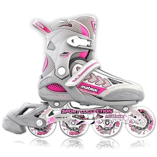 Роликовые коньки СК MATRIXdeLux PINK р.39-42