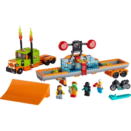 Конструктор LEGO City Грузовик для шоу каскадёров (60294) фото 3