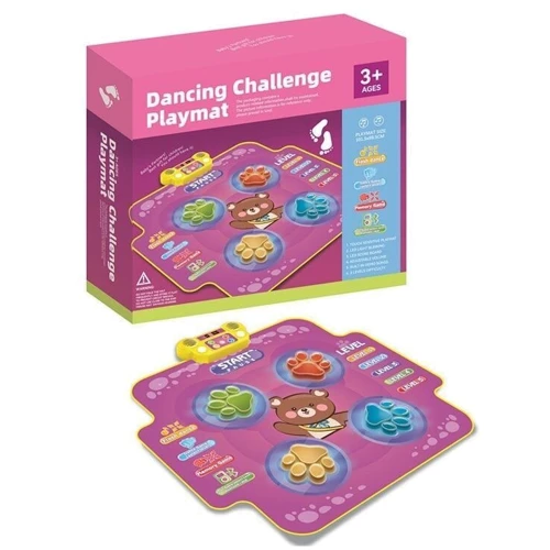 Танцювальний килимок: звук, світло, bluetooth, рівні складності та режими гри (YQ 3311)