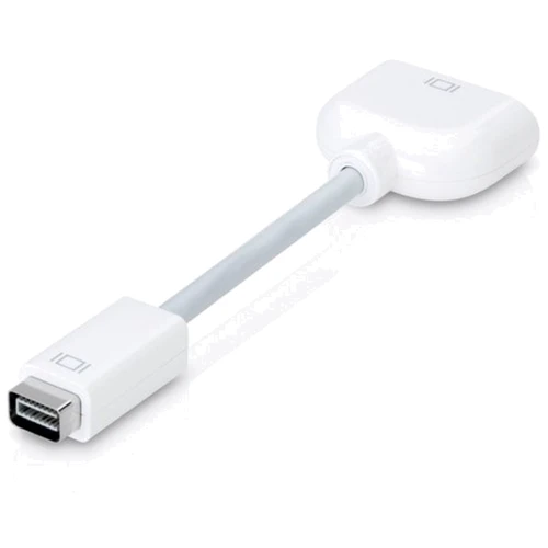 Адаптер ExtraDigital Adapter Apple mini DVI to VGA 0.15m White (KBD1676): Колір білий