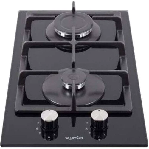 Варильна поверхня газова Ventolux HSF320G CS (BK) 3: Кількість конфорок 2