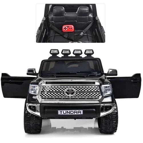 Дитячий електромобіль Джип Bambi Racer Toyota, чорний (JJ2266AEBLR-2): Матеріал корпусу пластик