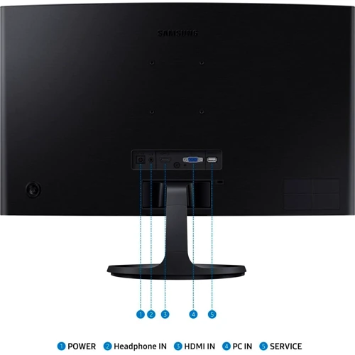Монитор Samsung LS24D360GAIXCI: Разрешение 1920x1080