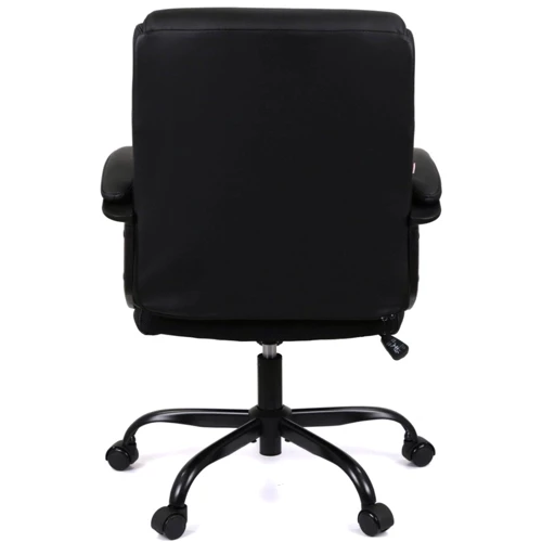 Крісло АКЛАС Лівар TILT 10002M Чорний (PU Black) (00158598): Матеріал корпусу пластик, метал