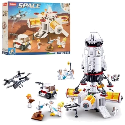 Конструктор Sluban Space Космическая станция-база (M38-B0739)