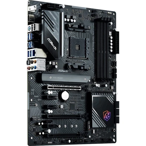 ASRock X570S PG Riptide Socket AM4: Оперативна пам'ять 4xDDR4 5000+ МГц, до 128 ГБ