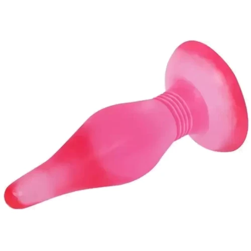 Анальная пробка на присоске Butt plug, BI-017006 Pink