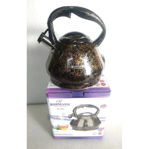 Чайник Bohmann 3.5 л (9853-G-BH): Особенности Свисток