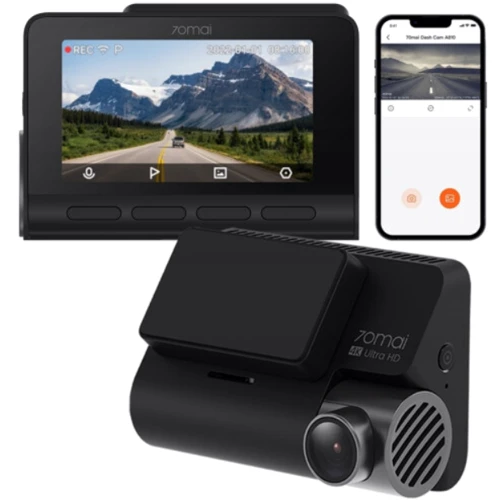 Автомобильный видеорегистратор Xiaomi 70mai Dash Cam 4K A810: Угол обзора, градусов 150