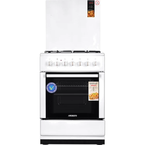 Плита комбинированная Ardesto FSC-F6060AW: Размеры 85x60x66 см (ВxШxГ)
