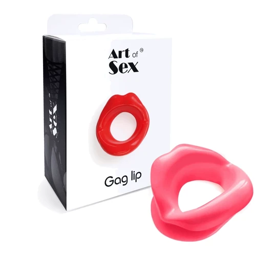 Кляп в форме губ Art of Sex - Gag lip, розовый