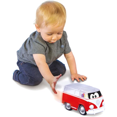 Игровая автомодель Bb Junior VW Samba Bus, инерционная, в ассорт. (16-85109 red)