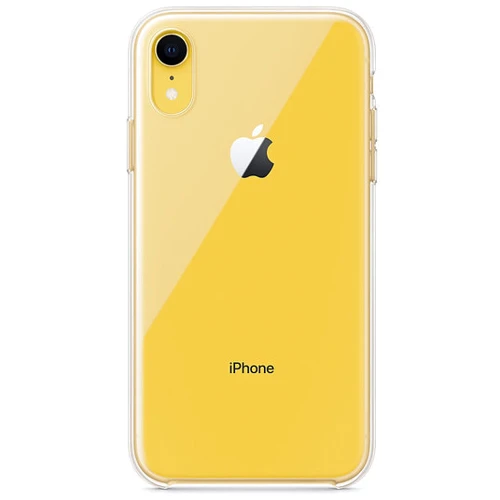 Чохол для iPhone Apple Clear Case (MRW62) for iPhone XR: Матеріали полікарбонат і поліуретан