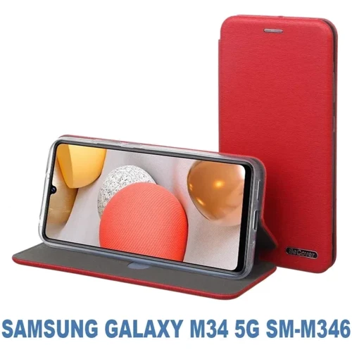 Чехол для телефонов BeCover Book Exclusive Burgundy Red for Samsung M346 Galaxy M34 5G (710258): Пленка в комплекте нет