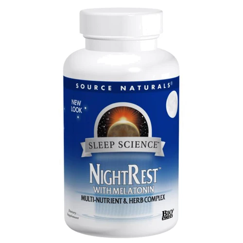 

Source Naturals NightRest 50 tabs Комплекс для нормализации сна