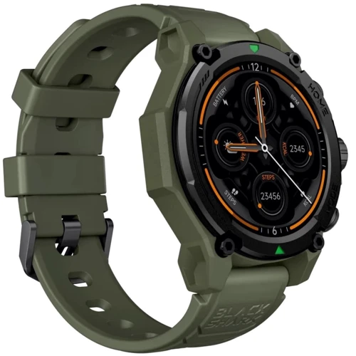 Смарт-часы Black Shark GS3 Green (UA): Дисплей 1.43" AMOLED (466x466) / 326 ppi