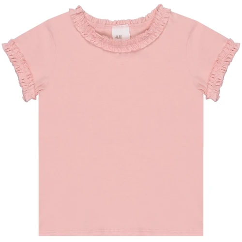 Футболка H&M б6428838 68 см розовая