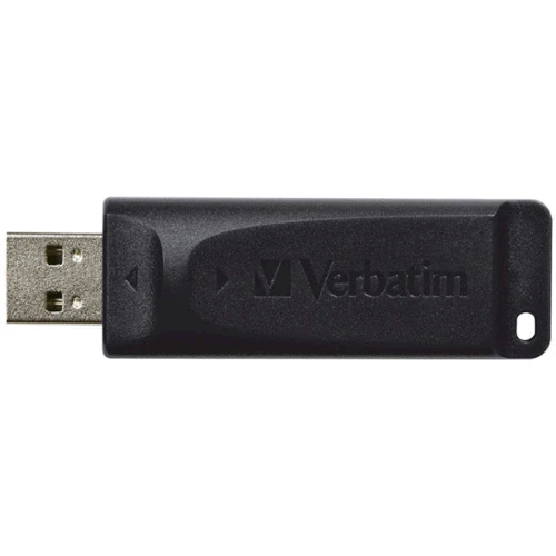 USB-флешка Verbatim 32GB Slider USB 2.0 Black (98697): Максимальная скорость чтения, МБ/с 10
