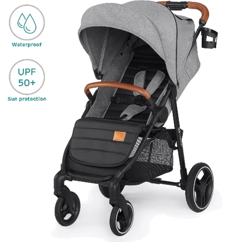 Прогулочная коляска Kinderkraft Grande LX Gray (KKWGRANGRY00LX)
