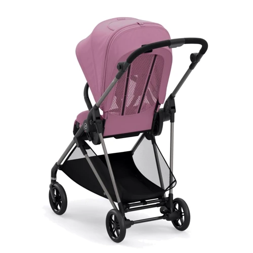 Прогулянкова коляска Cybex Melio Magnolia Pink: Кількість блоків 1