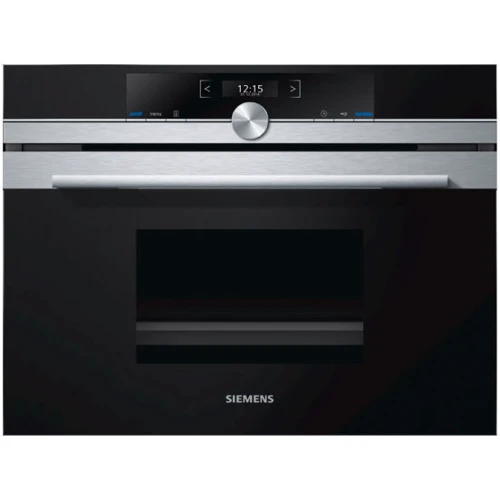 Духовой шкаф электрический Siemens CD634GBS1: Функция СВЧ нет