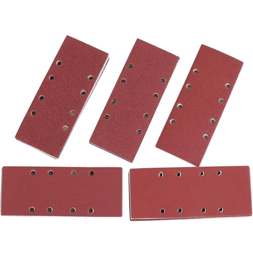 Бумага шлифовальная S&R P40/60/80/120/240 на Velcro основе 93х230 мм 35 шт (232093035)