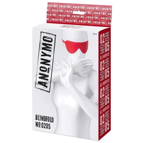 Маска Toyfa Anonymo Mask № 0205 PU leather Red