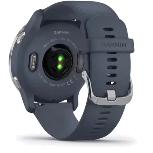 Смарт-часы Garmin Venu 2 Silver Stainless Steel Bezel with Granite Blue Case and Silicone Band (010-02430-00): Тип гаджета Взрослые смарт часы