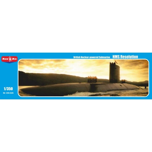 Модель Micro-mir Британський атомний підводний човен "HMS Resolution" (MM350-026)