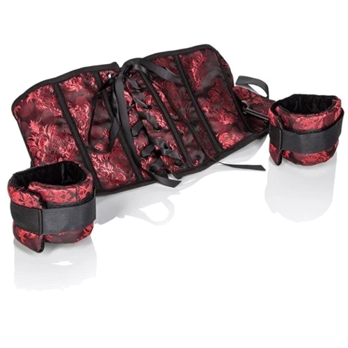 Корсет с наручниками Scandal Corset With Cuffs (SE2712-75-3)